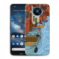 Дизайнерский силиконовый чехол для Nokia 8.3 Столичные зарисовки