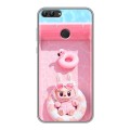 Дизайнерский силиконовый чехол для Huawei P Smart Labubu Лабубу