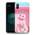 Дизайнерский силиконовый чехол для Xiaomi Mi A2 Labubu Лабубу