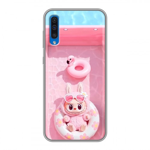 Дизайнерский силиконовый чехол для Samsung Galaxy A50 Labubu Лабубу
