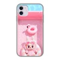 Дизайнерский силиконовый чехол для Iphone 11 Labubu Лабубу