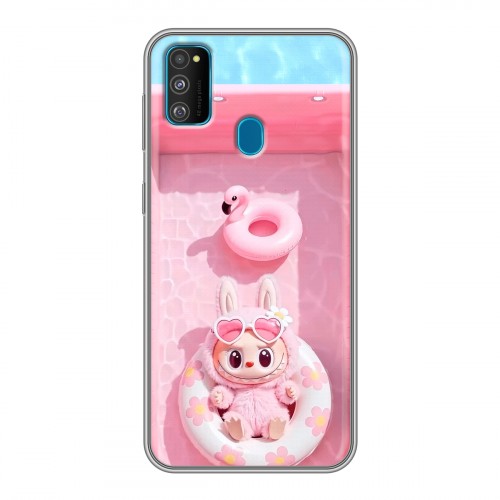 Дизайнерский силиконовый чехол для Samsung Galaxy M30s Labubu Лабубу