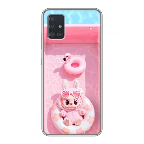 Дизайнерский силиконовый чехол для Samsung Galaxy A51 Labubu Лабубу