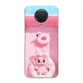Дизайнерский силиконовый с усиленными углами чехол для Nokia G20 Labubu Лабубу