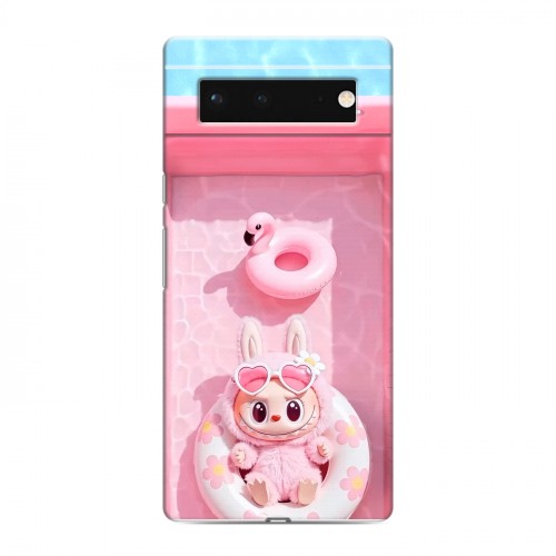 Дизайнерский силиконовый чехол для Google Pixel 6 Labubu Лабубу