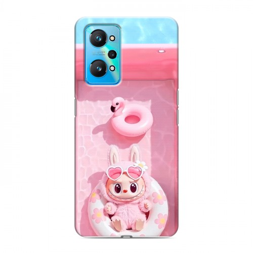 Дизайнерский силиконовый чехол для Realme GT Neo 2 Labubu Лабубу