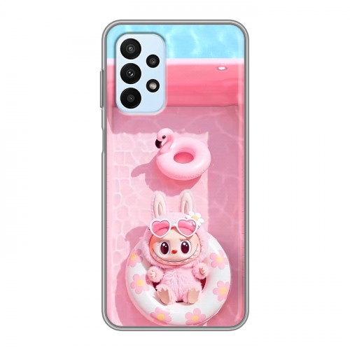 Дизайнерский силиконовый чехол для Samsung Galaxy A23 Labubu Лабубу