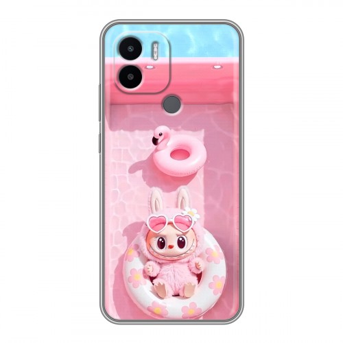 Дизайнерский силиконовый чехол для Xiaomi Redmi A1 Plus Labubu Лабубу