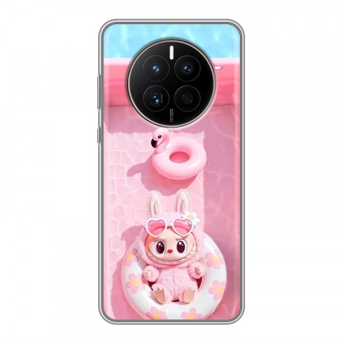 Дизайнерский силиконовый с усиленными углами чехол для Huawei Mate 50 Labubu Лабубу