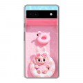 Дизайнерский силиконовый чехол для Google Pixel 6a Labubu Лабубу