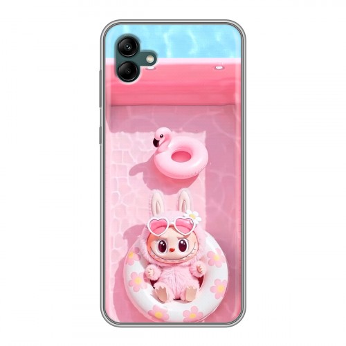 Дизайнерский силиконовый чехол для Samsung Galaxy A04 Labubu Лабубу