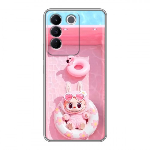 Дизайнерский силиконовый чехол для Vivo V27e Labubu Лабубу