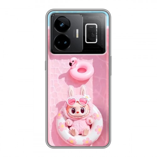 Дизайнерский силиконовый чехол для Realme GT3 Labubu Лабубу