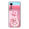 Дизайнерский пластиковый чехол для OPPO A78 4G Labubu Лабубу