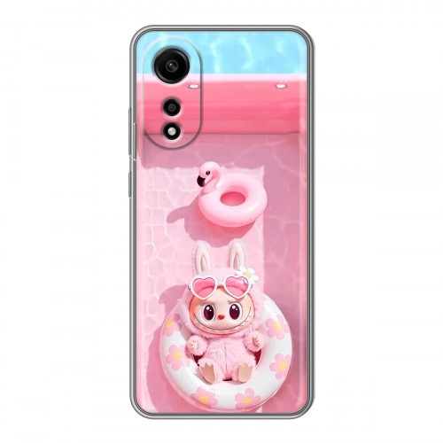 Дизайнерский пластиковый чехол для OPPO A78 4G Labubu Лабубу