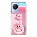 Дизайнерский силиконовый чехол для Vivo Y11 (2023) Labubu Лабубу