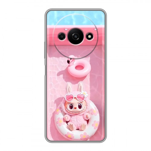 Дизайнерский пластиковый чехол для Xiaomi RedMi A3 Labubu Лабубу