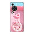 Дизайнерский силиконовый чехол для Huawei Nova Y72 Labubu Лабубу