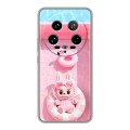 Дизайнерский пластиковый чехол для Xiaomi 14 Ultra Labubu Лабубу