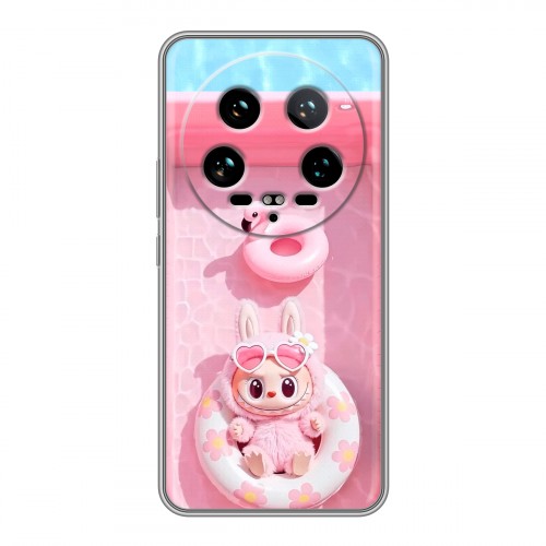 Дизайнерский пластиковый чехол для Xiaomi 14 Ultra Labubu Лабубу