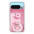 Дизайнерский силиконовый чехол для Google Pixel 9 Labubu Лабубу