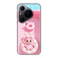 Дизайнерский силиконовый чехол для Huawei Pura 70 Pro Labubu Лабубу
