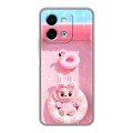 Дизайнерский силиконовый чехол для Vivo Y28 Labubu Лабубу