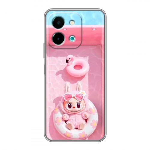 Дизайнерский силиконовый чехол для Vivo Y28 Labubu Лабубу