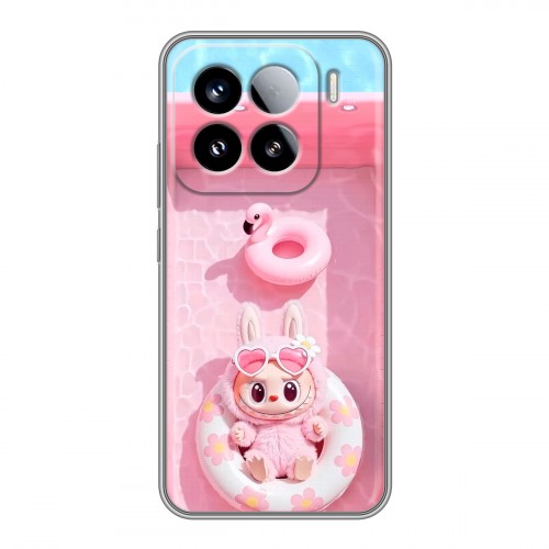 Дизайнерский силиконовый чехол для Xiaomi 15 Labubu Лабубу