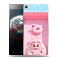 Дизайнерский пластиковый чехол для Lenovo Vibe X2 Labubu Лабубу