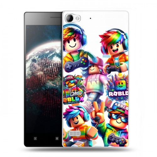 Дизайнерский пластиковый чехол для Lenovo Vibe X2 Roblox Роблокс