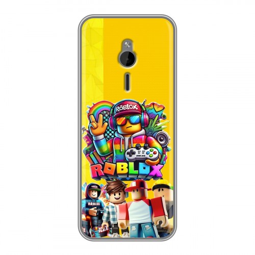 Дизайнерский силиконовый чехол для Nokia 230 Roblox Роблокс
