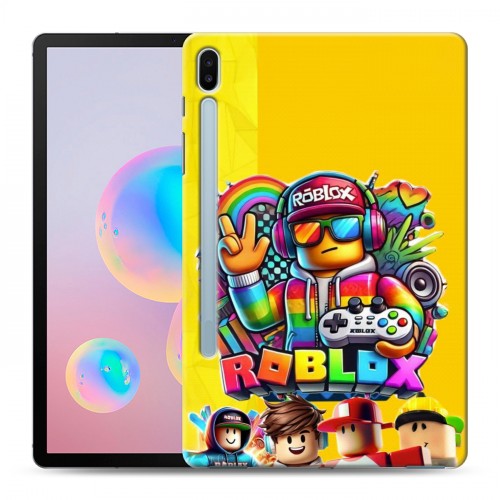 Дизайнерский силиконовый чехол для Samsung Galaxy Tab S6 Roblox Роблокс