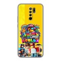 Дизайнерский силиконовый чехол для Xiaomi RedMi 9 Roblox Роблокс