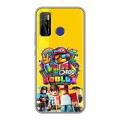 Дизайнерский силиконовый чехол для Tecno Camon 15 Roblox Роблокс