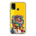 Дизайнерский силиконовый чехол для Itel A48 Roblox Роблокс