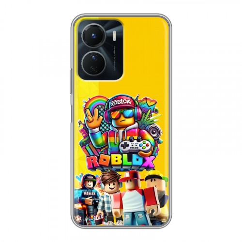 Дизайнерский силиконовый чехол для Vivo Y16 Roblox Роблокс