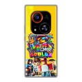 Дизайнерский силиконовый чехол для Tecno Phantom X2 Pro Roblox Роблокс