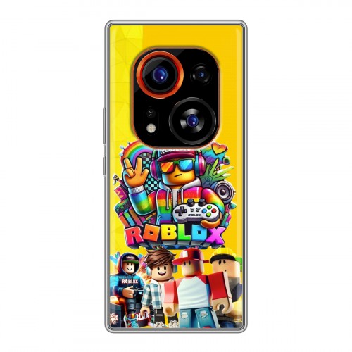 Дизайнерский силиконовый чехол для Tecno Phantom X2 Pro Roblox Роблокс