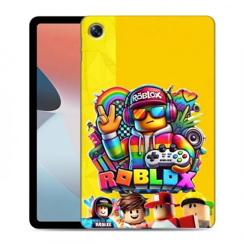 Дизайнерский силиконовый чехол для OPPO Pad Air Roblox Роблокс