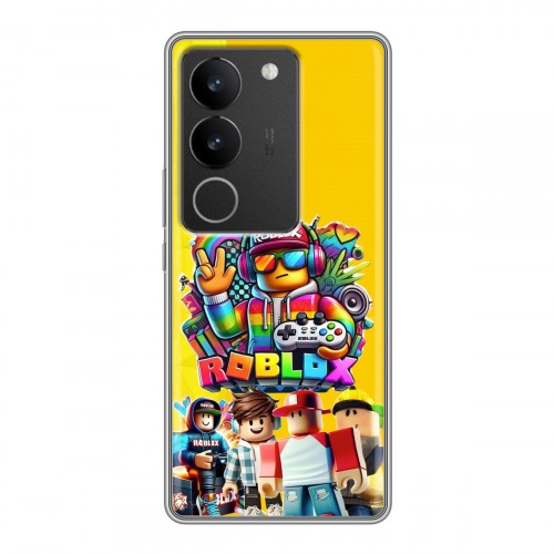 Дизайнерский силиконовый чехол для Vivo S17 Roblox Роблокс