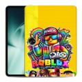 Дизайнерский силиконовый чехол для OnePlus Pad Roblox Роблокс