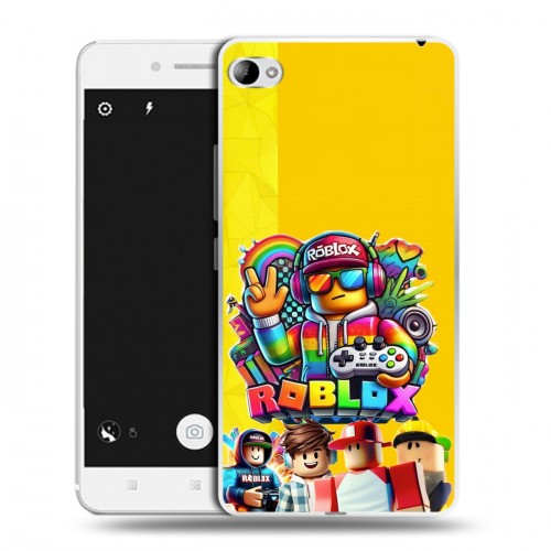 Дизайнерский пластиковый чехол для Lenovo S90 Roblox Роблокс