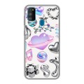 Дизайнерский силиконовый чехол для Samsung Galaxy M30s Y2K