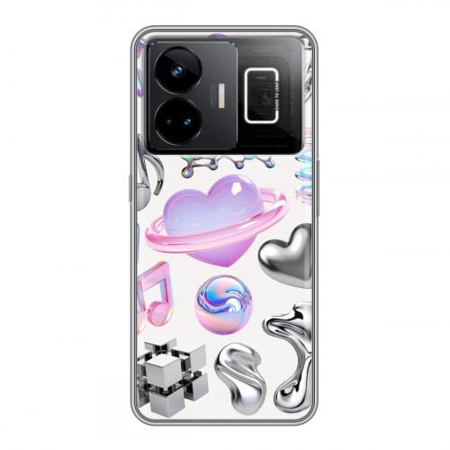 Дизайнерский силиконовый чехол для Realme GT3 Y2K