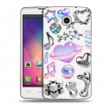 Дизайнерский пластиковый чехол для LG L60 Y2K