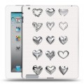 Дизайнерский пластиковый чехол для Ipad 2/3/4 Y2K сердечки