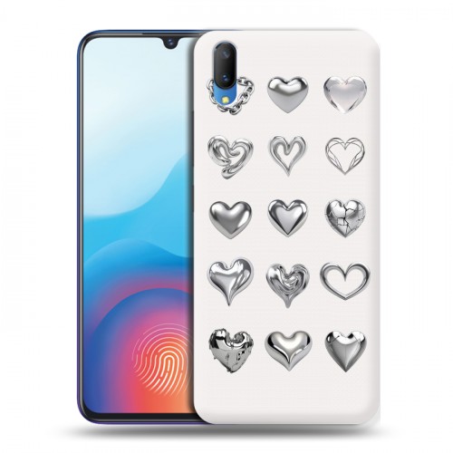 Дизайнерский пластиковый чехол для Vivo V11 Y2K сердечки