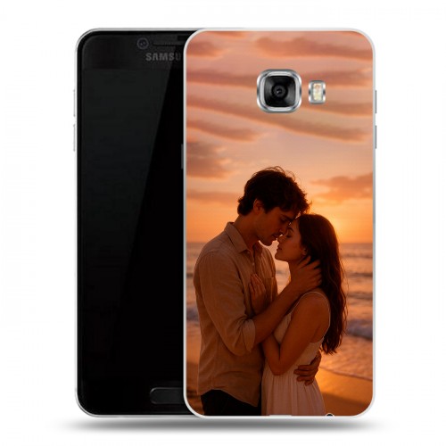 Дизайнерский пластиковый чехол для Samsung Galaxy C5 Пользовательский 2