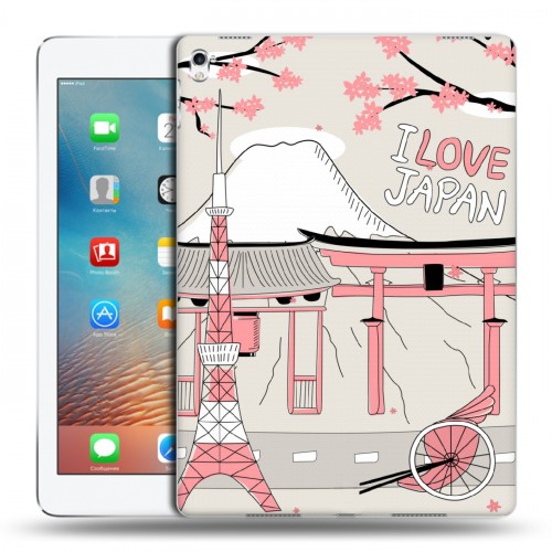 Дизайнерский пластиковый чехол для Ipad Pro 9.7 Столичные зарисовки